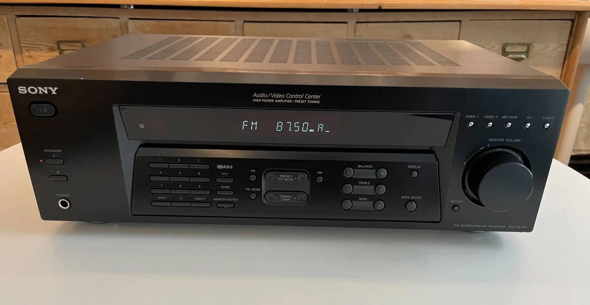 Sony STR-DE185 AM/FM Stereo Receiver (kundesalg)