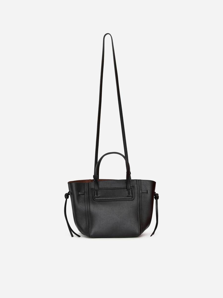 ARKET Tote Bag I Läder -Svart, ONESIZE