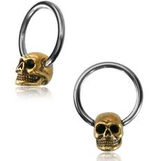 Skull Bcr-ring - Piercingsmycke - Döskalle