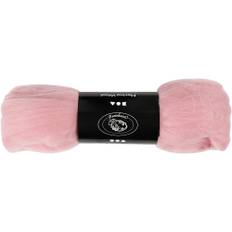 Merinoull, tjocklek 21 my, ljusröd, 100g/ 1 förp.