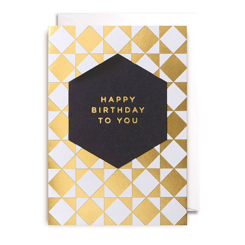 Happy Birthday To You - Kort &amp; kuvert