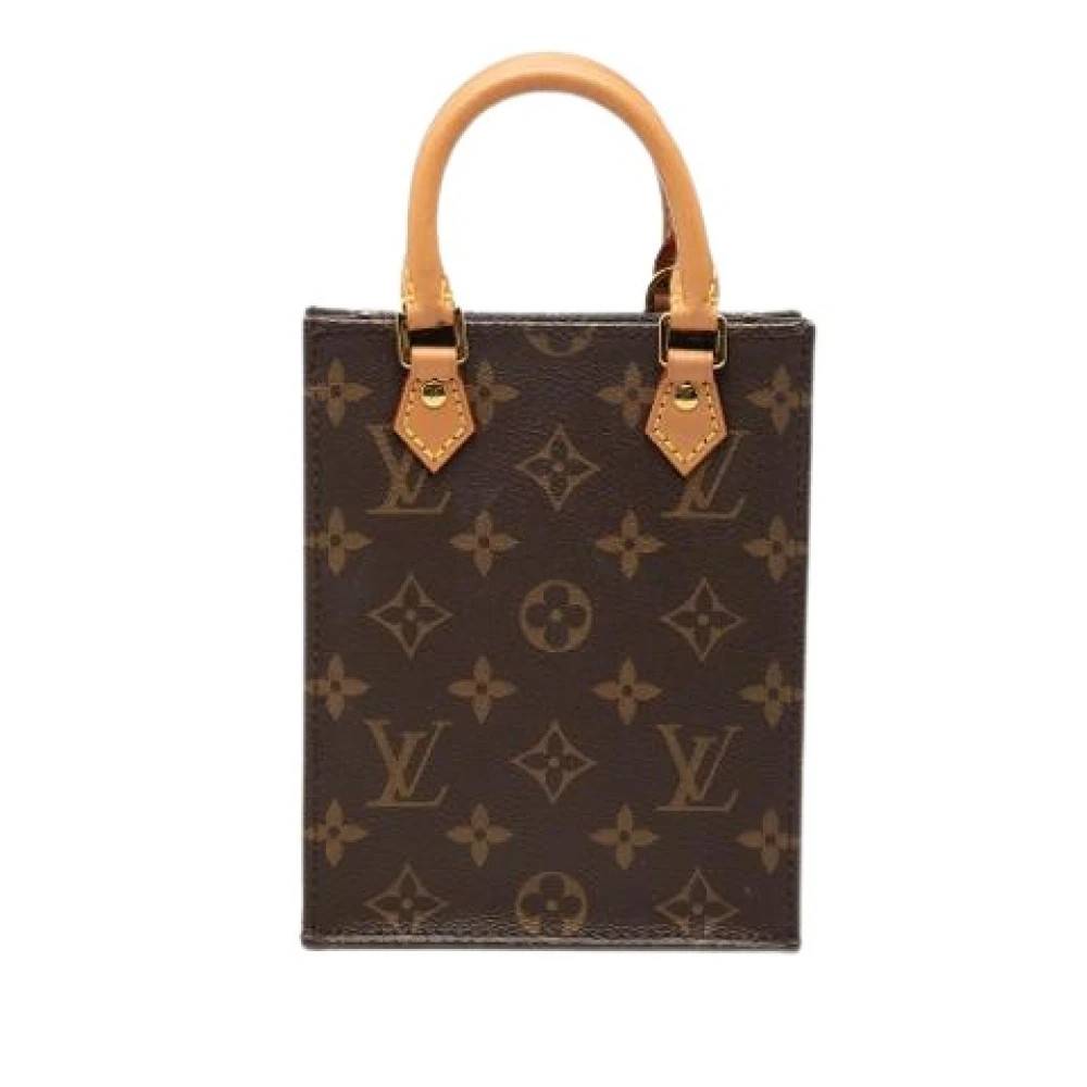 Louis Vuitton Vintage Pre-owned Sac Plat - Vintage - Dame - Brun - ONE SIZE - Læder
