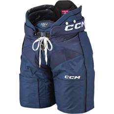 CCM Hockeybyxa Jetspeed Pro Velcro Sr Navy - Blå (L)
