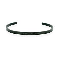 Armband "Positive Mind - Positive Life-Svart"