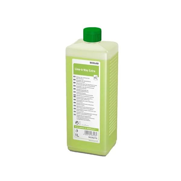 Ecolab Lime-A-Way Extra, 1 liter kalkborttagare, 80 st/pall