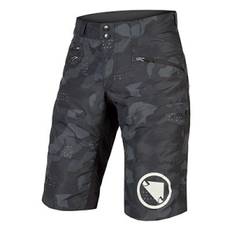 Endura SingleTrack Short II Sort Camo - Størrelse XX-Large