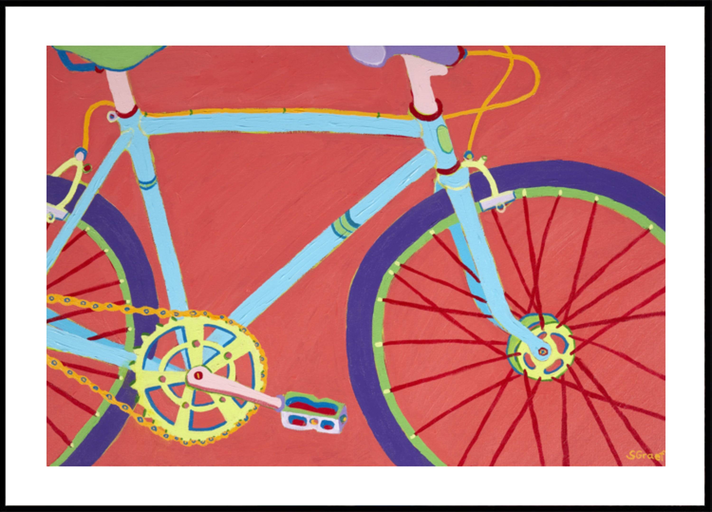 Lad os tage på cykeltur (30x40) - Plakater > Bil og Motorplakater, BD