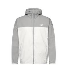 Athletics Woven Jacket Sport Men Sport Clothing Sport Outerwear Sport Jackets Sport Casual Jackets Grey New Balance