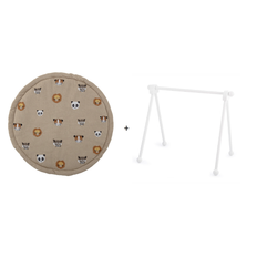Moulin Roty - Aktivitetsstativ & Bloomingville Legemåtte - Bundle - Fri fragt og klar til levering - Prismatch