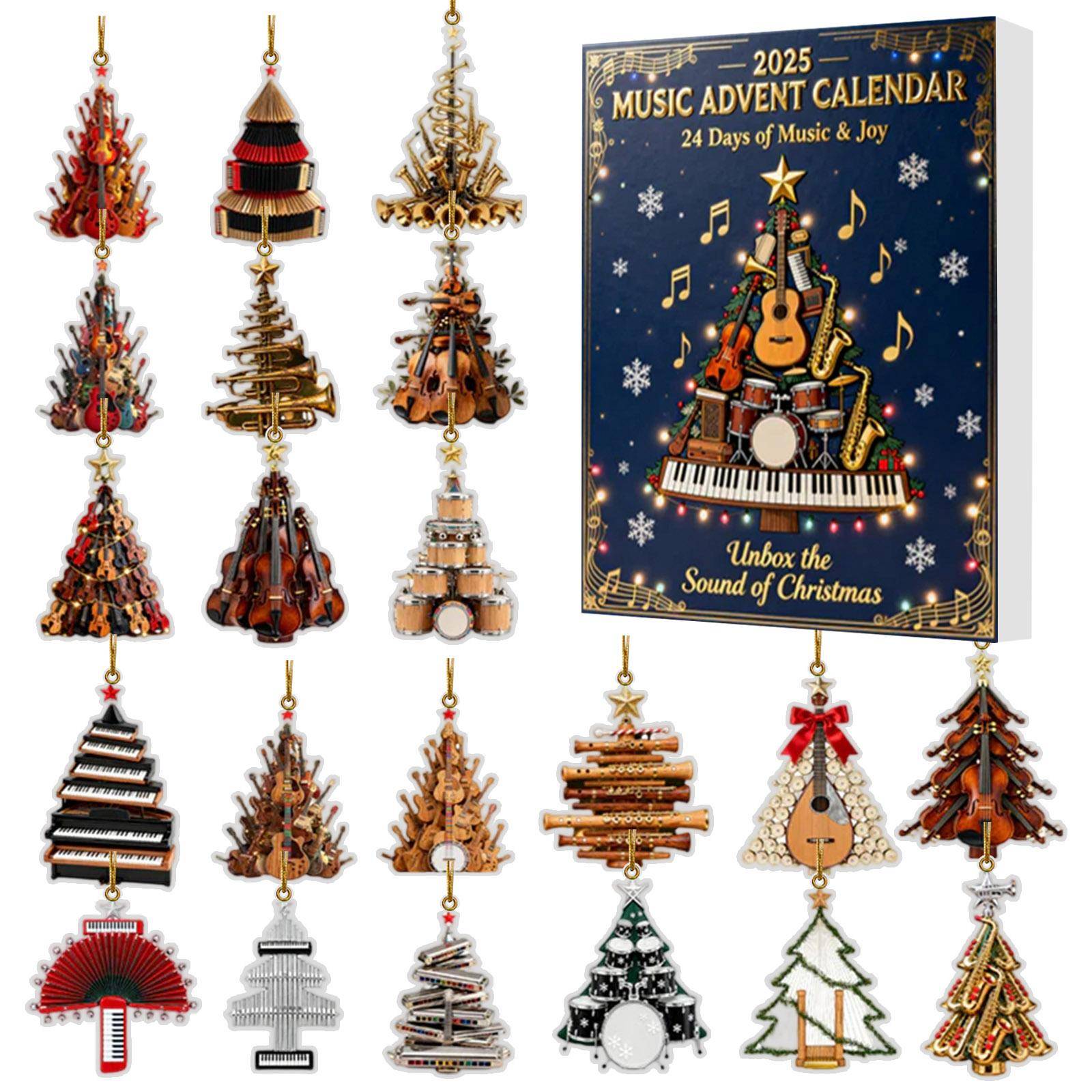 Adventskalender Innehåller 24 Gåvor, Söta Figurer Docka Adventskalender, Nedräkningskalender Med Överraskningsleksaker, Samlarfigurer Gåva Till Barn c
