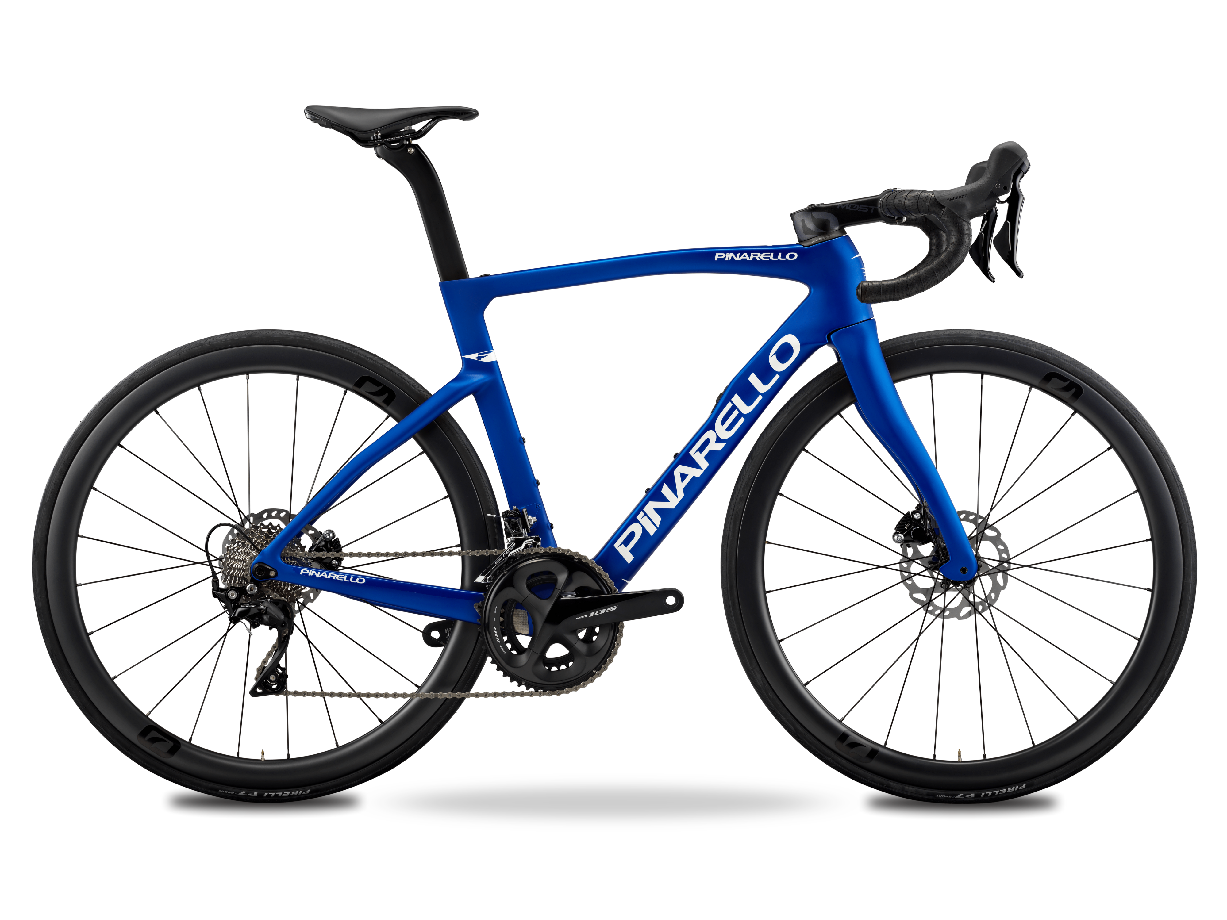 Pinarello F5 2024 - Shimano 105 Di2 12sp - MOST Ultrafast Carbon DB - 092 / 465 / Impulse blue (465)