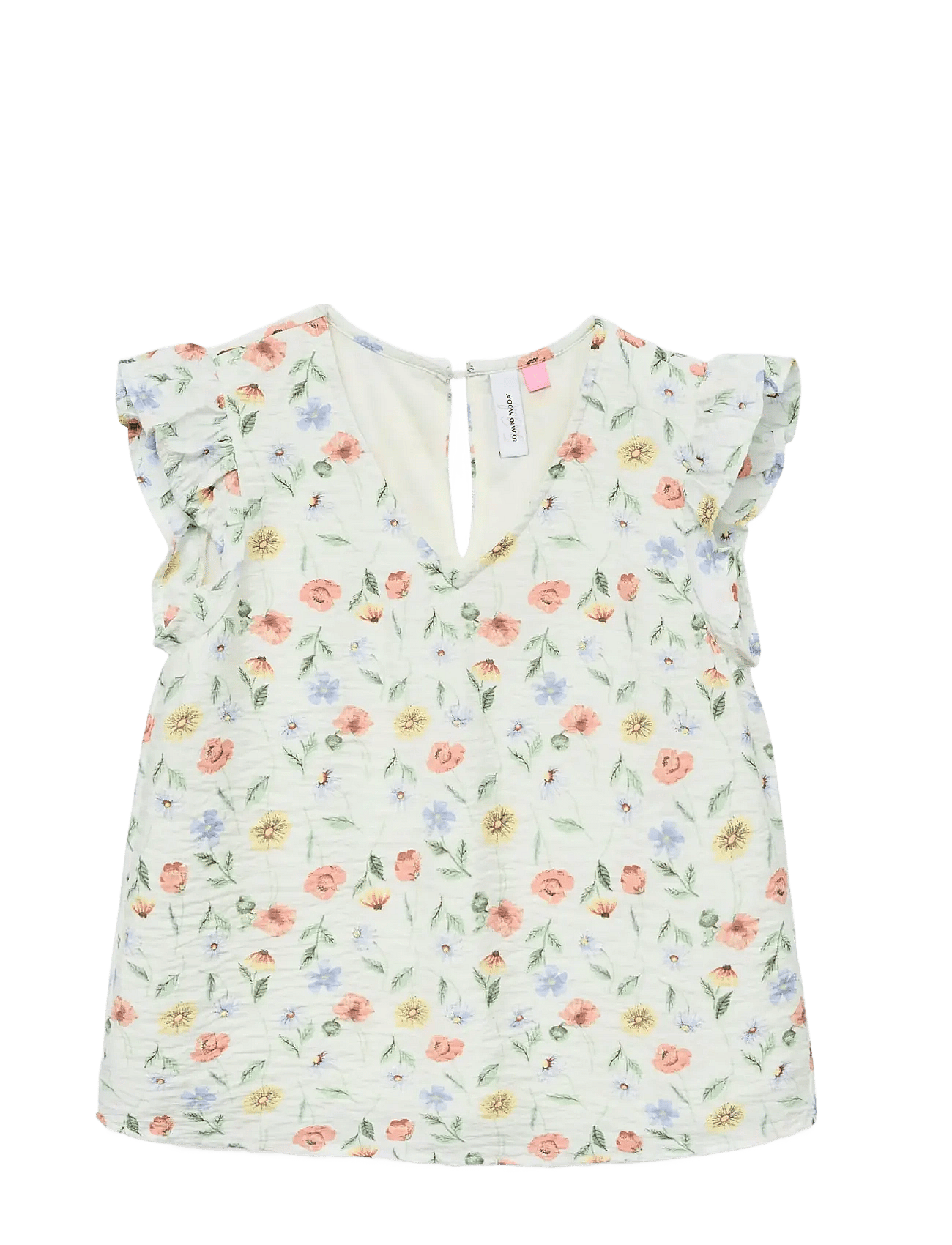 Vero Moda Girl Vmjosie Marigold Sl Top Wvn Girl - White - 158