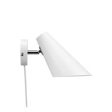 Cale Hvid Væglampe Home Lighting Lamps Wall Lamps White Dyberg Larsen