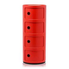 Kartell Componibili Classic - 4 rum - Red