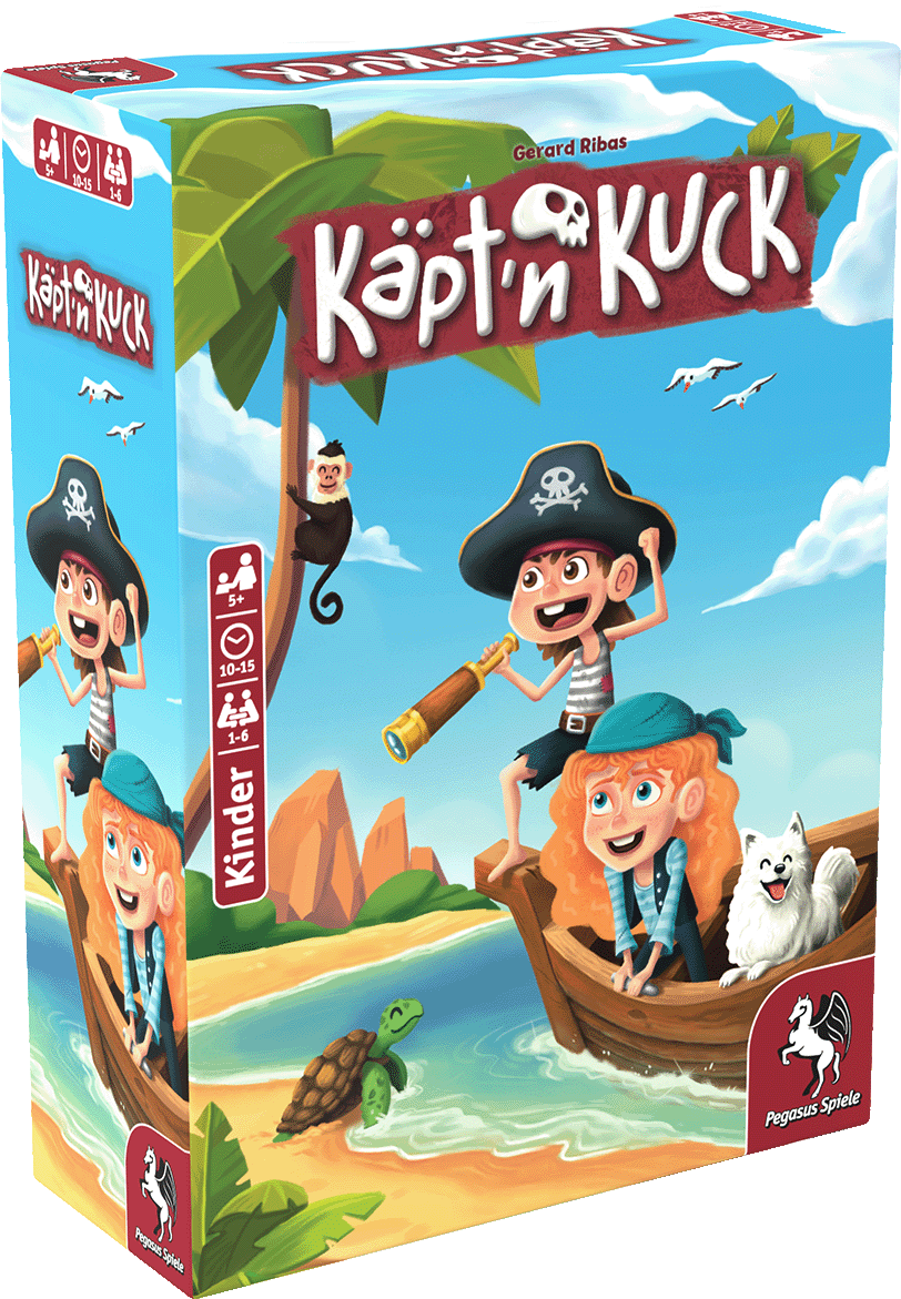 Käpt´n Kuck – tysk Brætspil - Forventet levering: 9 hverdage