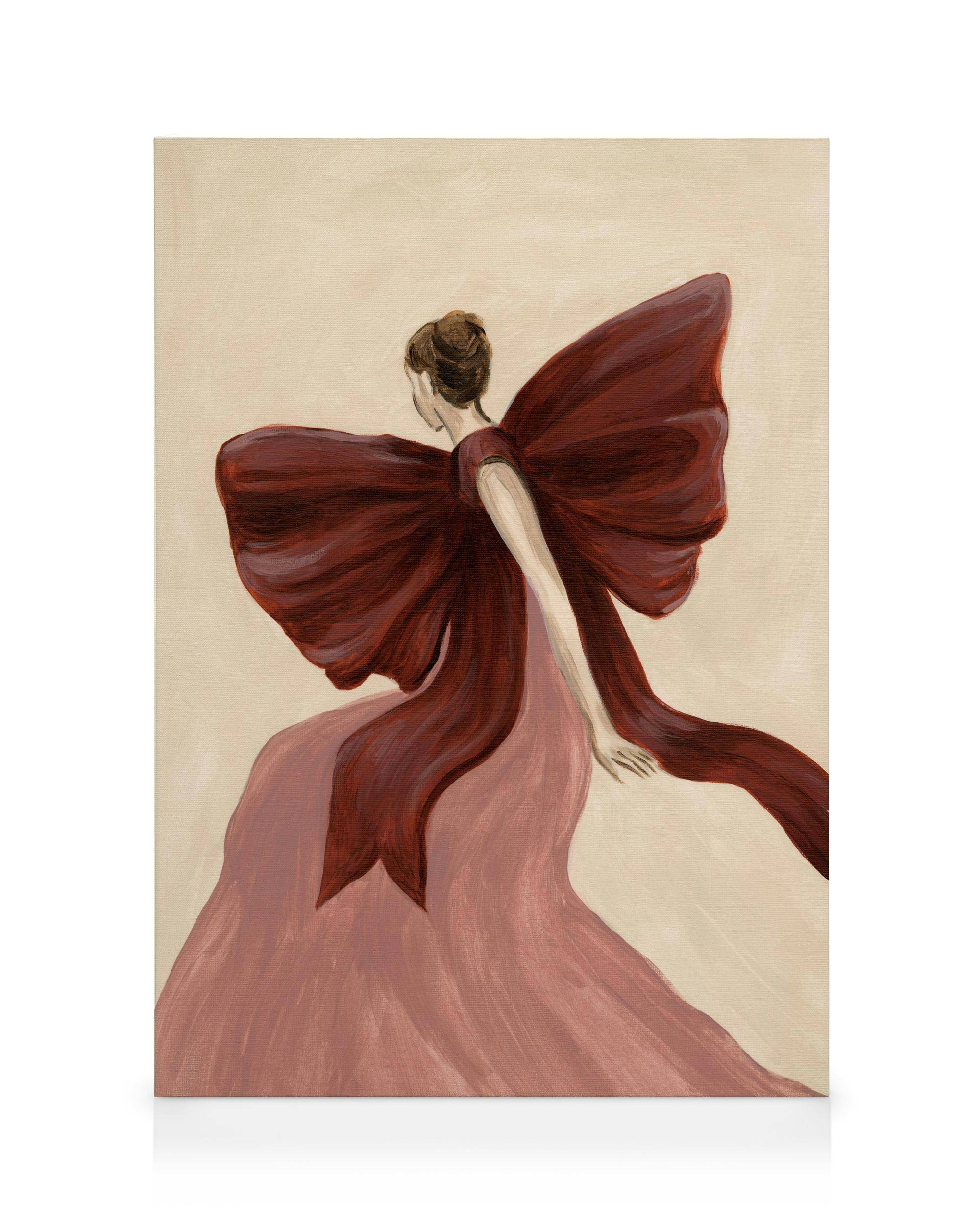 Canvastavlor Wrapped in Elegance Canvastavla (135x135 cm)