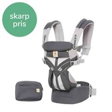 Ergobaby Bæresele, Omni 360 Cool Air Carbon Grey