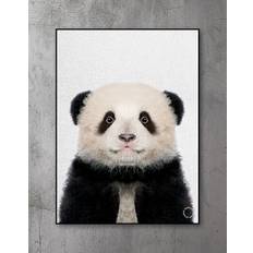 Børneplakat - Mini Panda