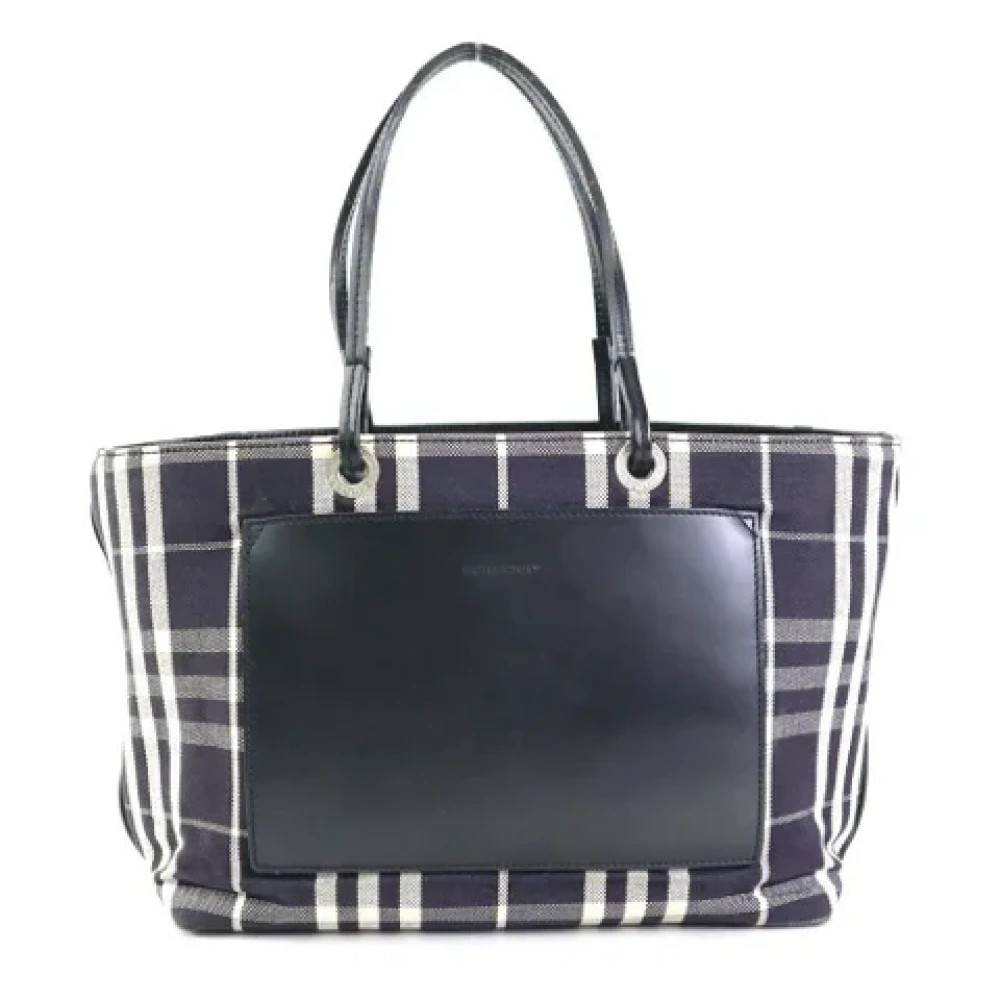 Burberry Vintage - Pre-owned handväska i canvas Vintage - Dam - ONE Size -