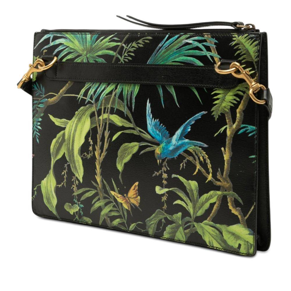 Gucci Vintage Crossbody Bag Stl.  - Black (L 25cm x W 35cm x D 4cm)