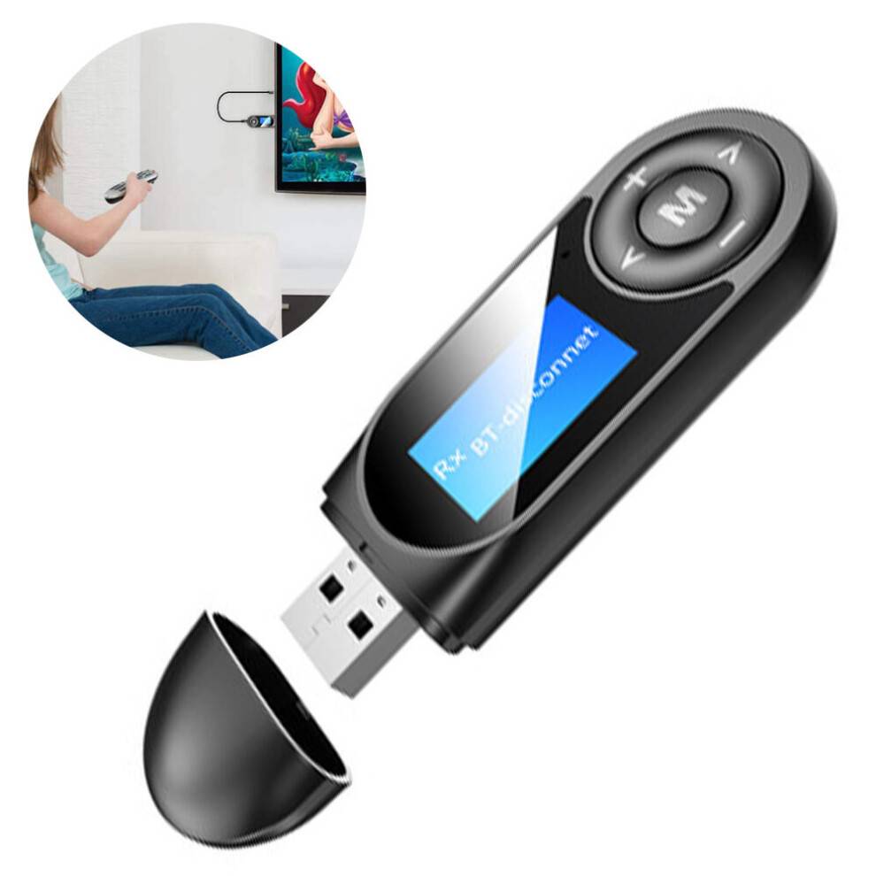 Bluetooth-adapter til biler, trådløs støjreducerende lydenhed, håndfri
