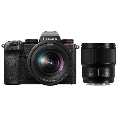 Panasonic Lumix DC-S5 + Lumix S 20-60mm f/3.5-5.6 + Lumix S 35mm f/1.8  L-Mount