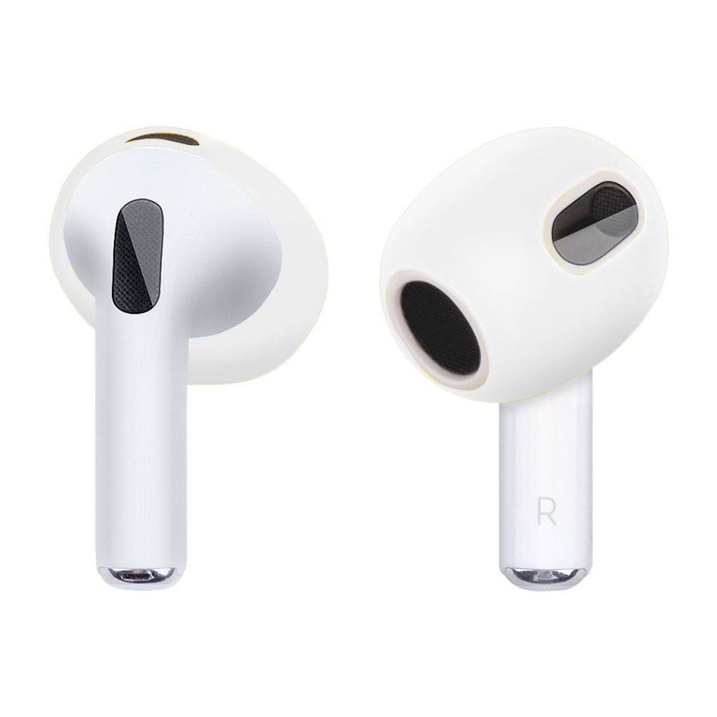 Apple AirPods 3 Silikonecover til øretelefoner - Hvid
