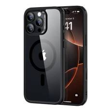 ESR iPhone 16 Pro Max Classic Hybrid Cover m. Camera Control Knap - MagSafe Kompatibel - Gennemsigtig / Sort