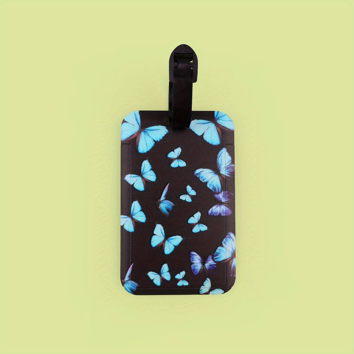 1pc Plastic Luggage Tags Boarding Card Case Bag Hanging Tag Airplane Label Tag