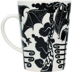 Iittala Taika mug 0,4L Yö b/w Gift box - 12 Muggar Med Öra Från Magasin - Sort (12)