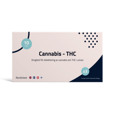 THC/Cannabistest för privat bruk 3-pack