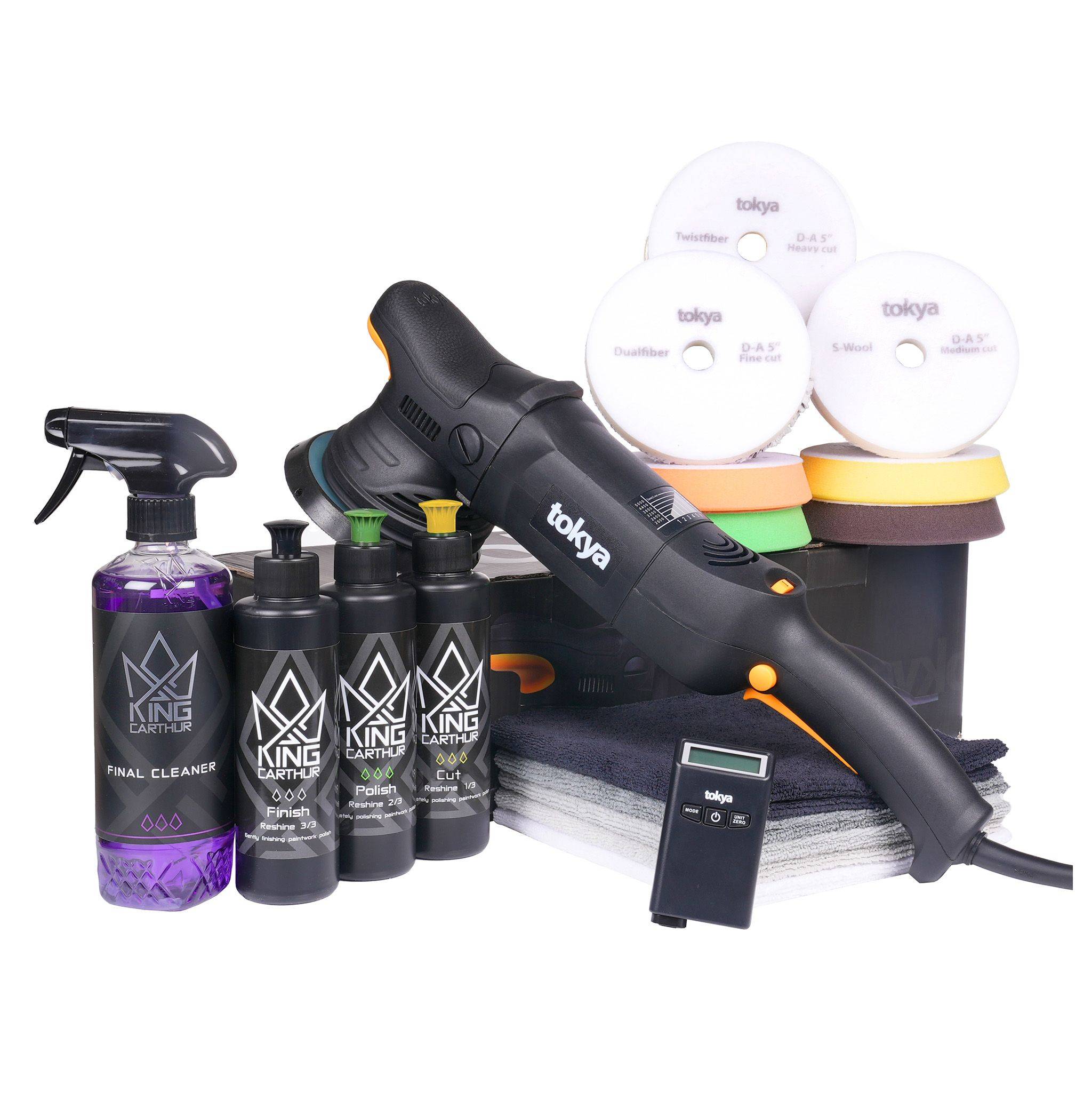 Poleringspaket TOKYA OP5 DELUXE - Oscillerande, DELUXE