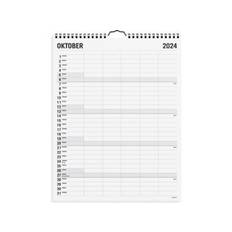 KALENDER MAYLAND 2024/2025 STUDIE FAMILIE 5 KOLONNER 295X390MM 25808600