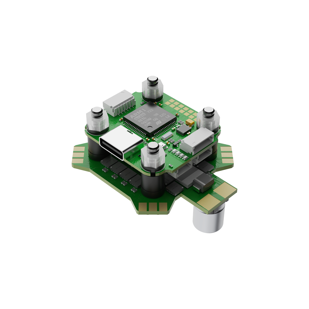 20x20mm iFlight BLITZ Mini F7 Flight Controller / BLITZ Mini E55 4in1 ESC BL_32 för Nazgul5 Evoque F5D / F5X RC Drone FP