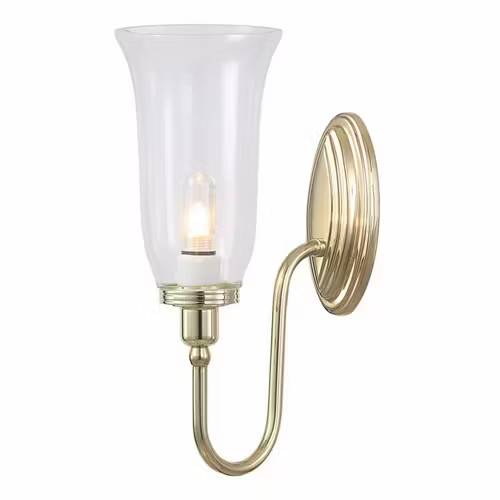 Vägglampa Elstead Lighting Wansbeck: Krom