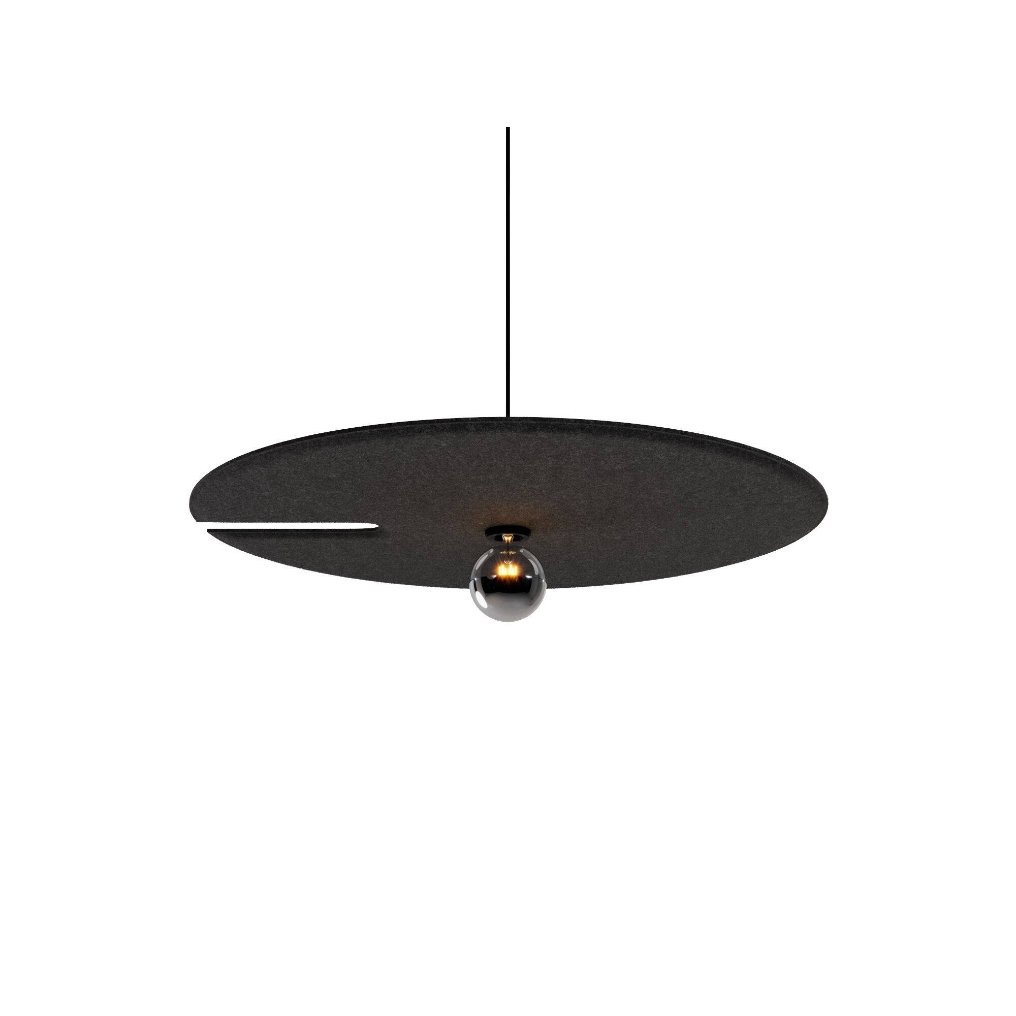 Wever & Ducré MIRRO Soft 3.0 Pendel Felt Anthracite.