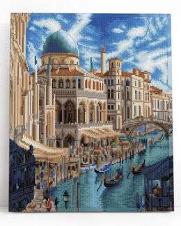 Diamond painting Tidlöst Venedig