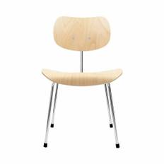 PLEASE WAIT to be SEATED EIERMANN SE68 Chair Beech & Chrome