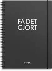 Kalender 2026 Få det gjort svart