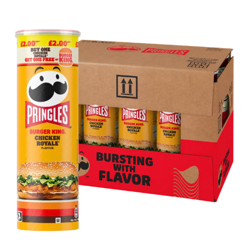 Pringles Burger King - Chicken Royale 165g (Limited Edition) - 10-pack