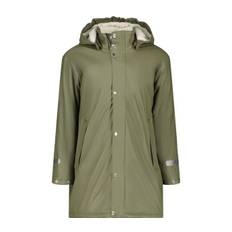 Foggy Pile JR regnjacka, OLIVE GREEN, Barn, 146-152