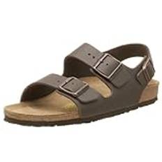 Birkenstock Milano Sandal,Dark Brown,40 N EU