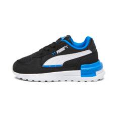Puma Graviton AC Babies' Trainers, Black, Size 19, Shoes