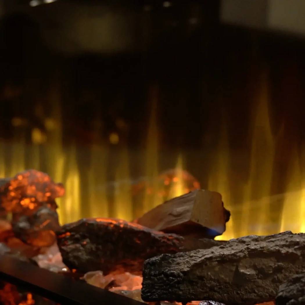 Dimplex Ignite Ultra 60 | Elpejs til Indbygning | LED Pejs med Realistiske Flammer | 153,9 cm