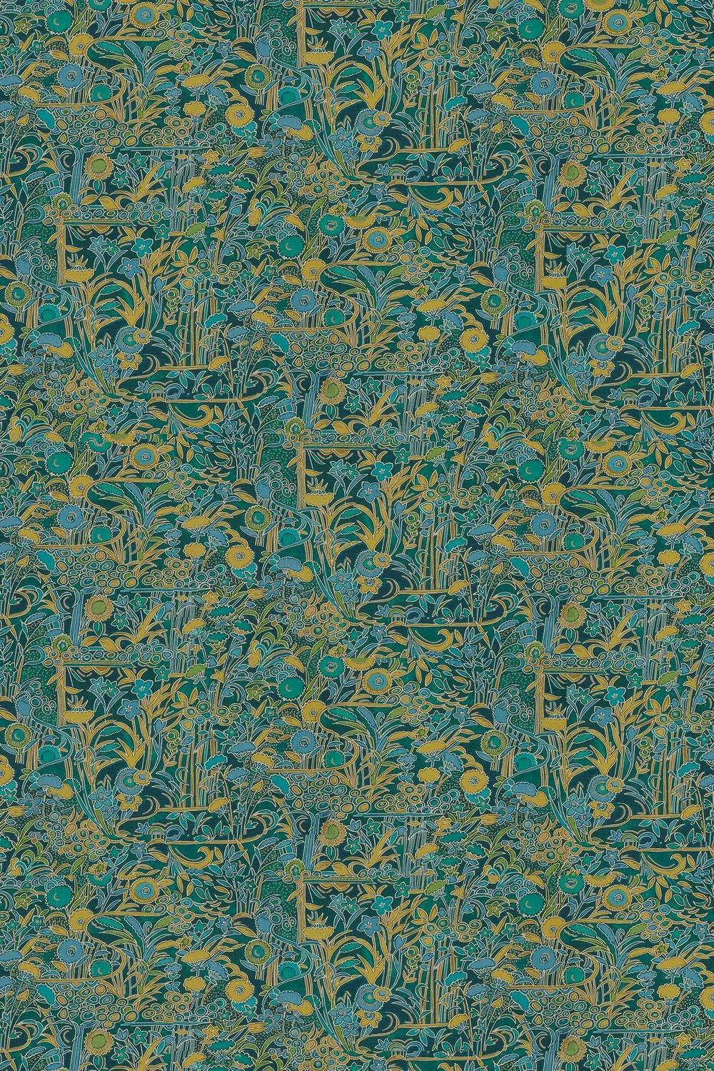 The Design Archives Fabric Grand Tiffany 1017-01
