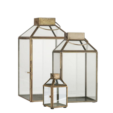 Lanterne Norr - Antik messing - Mini