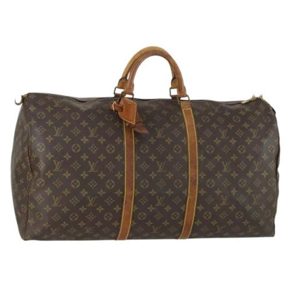 Louis Vuitton Vintage Pre-owned Vintage Canvas Weekend Taske - Vintage - Dame - Brun - ONE SIZE -