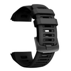 Garmin Instinct / Instinct 2 etc. urrem i silikone - Sort