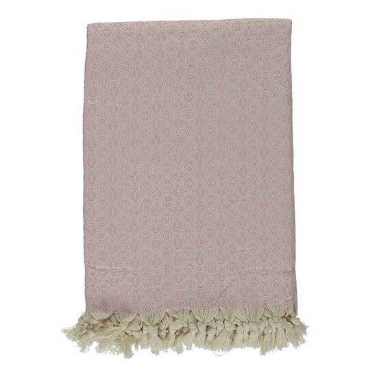 Överkast Pläd Babuska Powder Pink