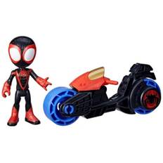 Spiderman Motorcykel Miles Morales Spiderman and Friends figurer F7460